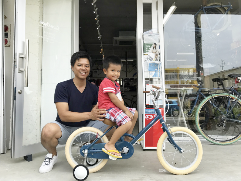 2017.08.08 子供の笑顔はいいもんですね little tokyobike