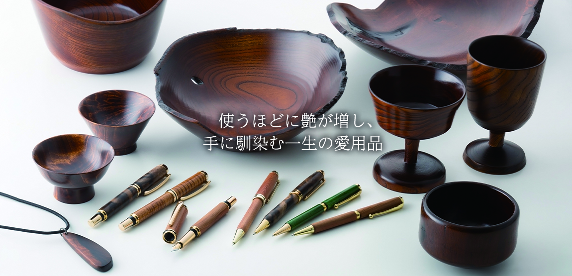最近の人気商品のご紹介◎黒柿手作りボールペン（限定品）