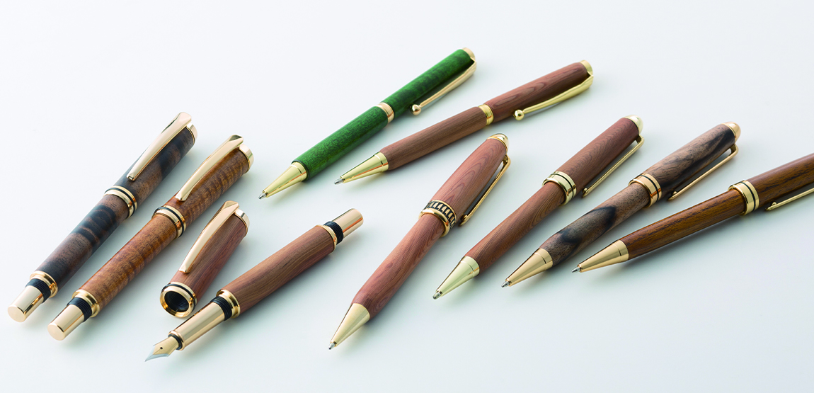 日光並木杉４００年手作り特製ボールペン≪限定販売≫