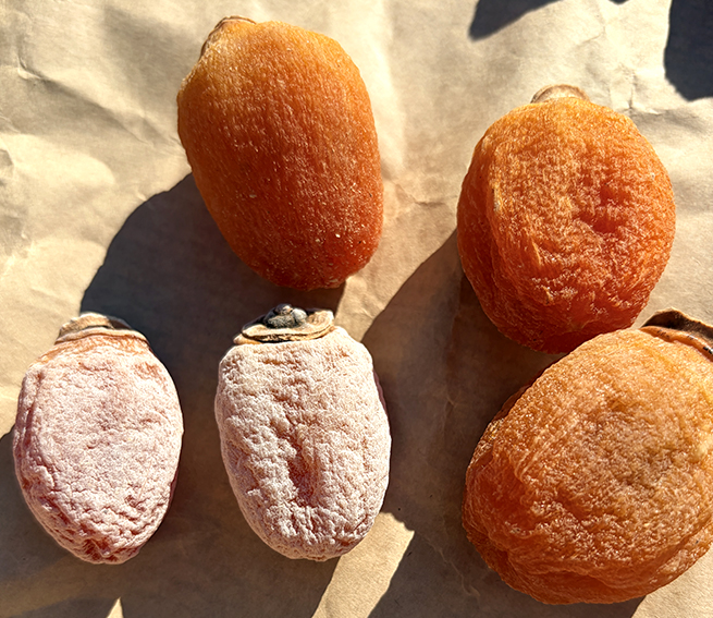 ワケアリで小さい干し柿販売します