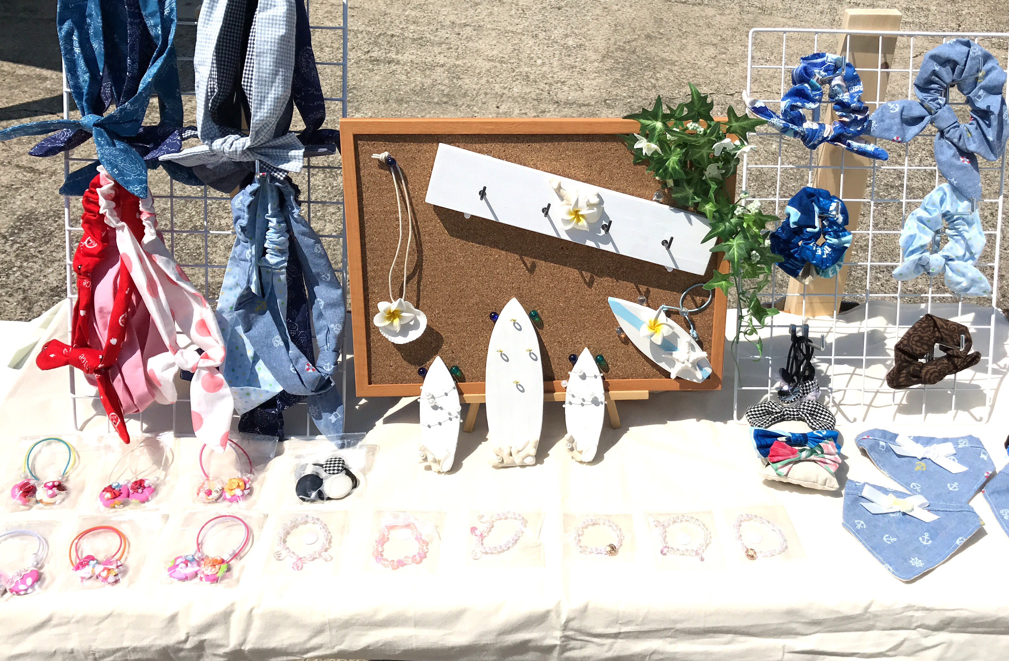 6 4 日 横浜市金沢区海の公園フリマ出店 Makanalino