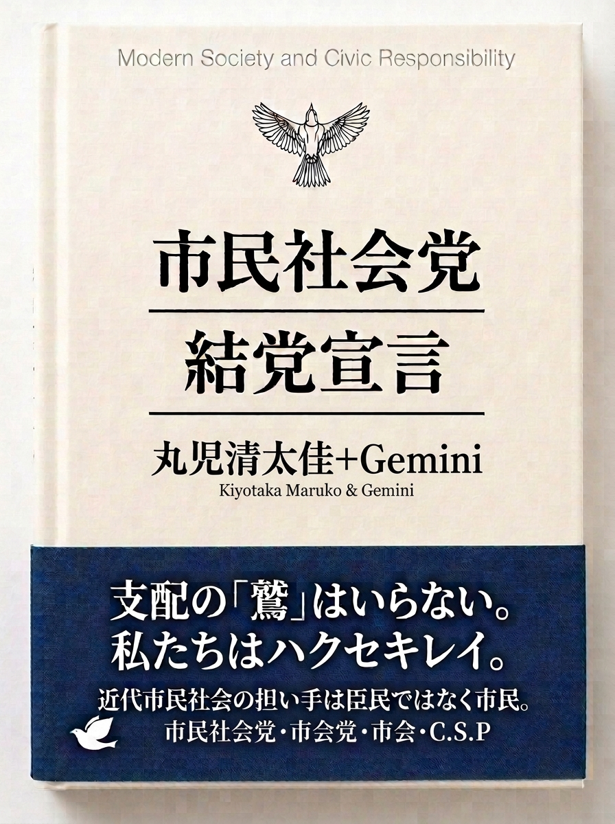 市民社会党結党宣言7（書籍化プラン）
