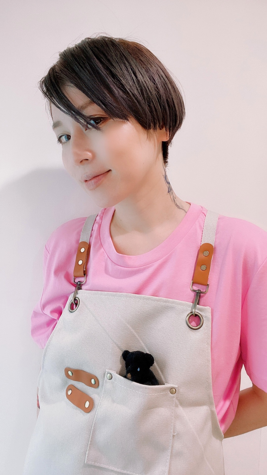 クンツァイトペンダント製作シーン