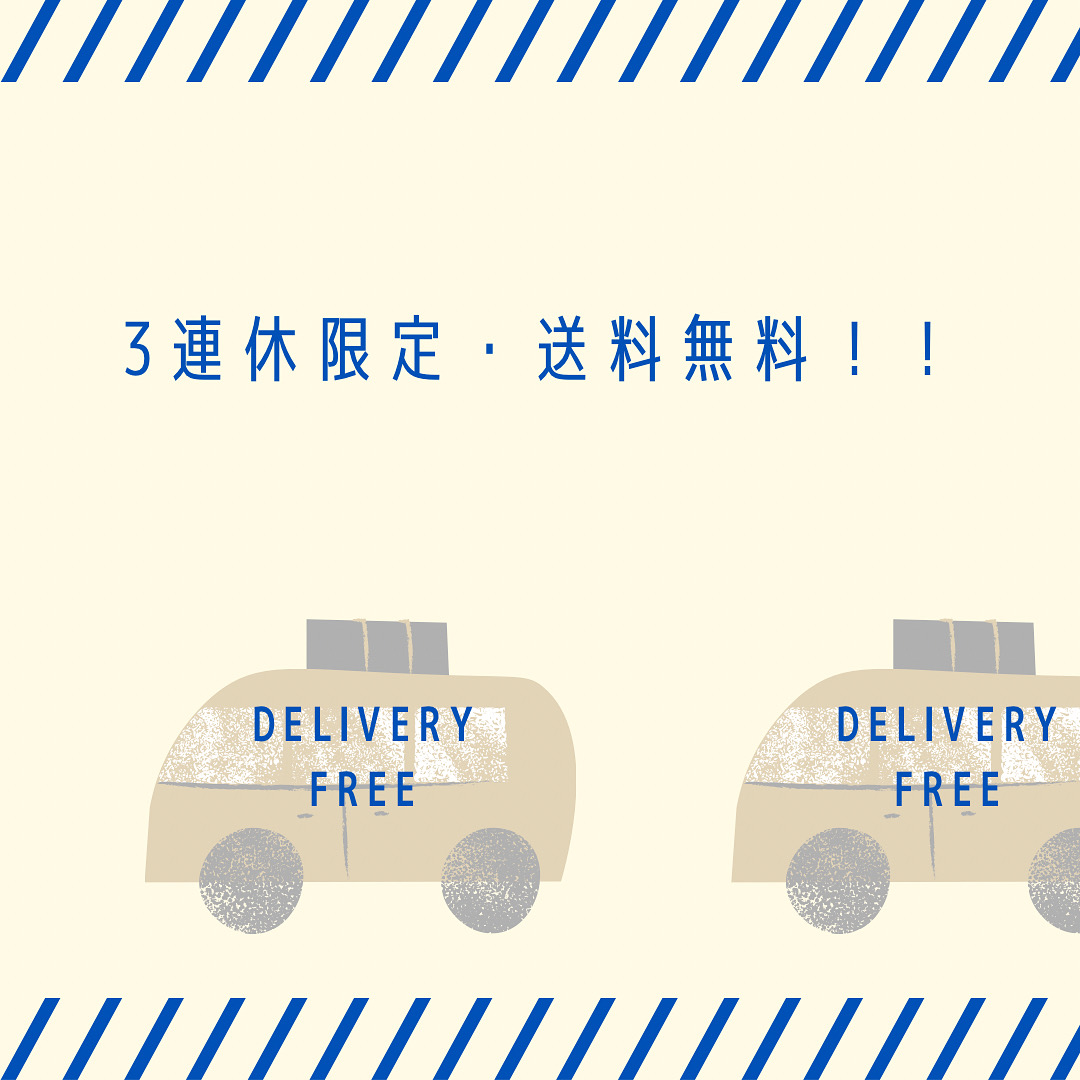 ・・3連休限定・配送料無料‼️・・