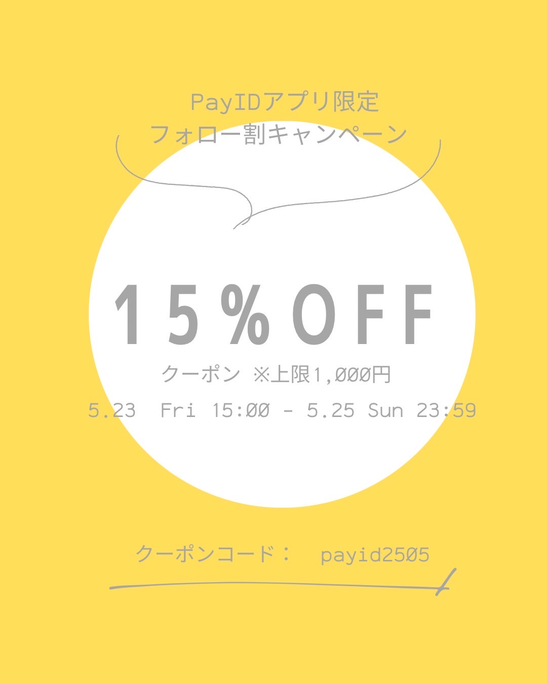 ・・キャンペーンスタート・・