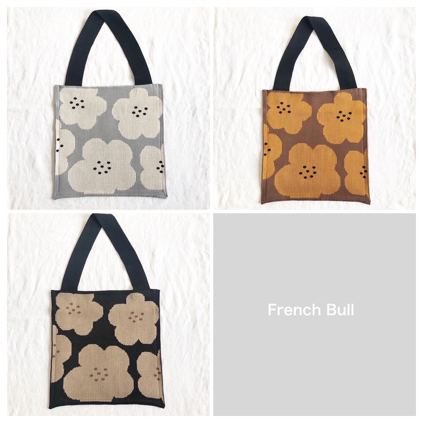 ・・frenchbull フルールバッグ再入荷します・・
