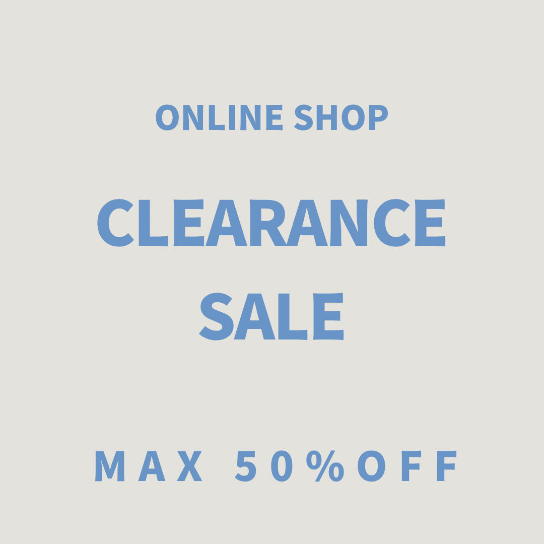 ・・MAX 50%OFF！ クリアランスセールスタート・・