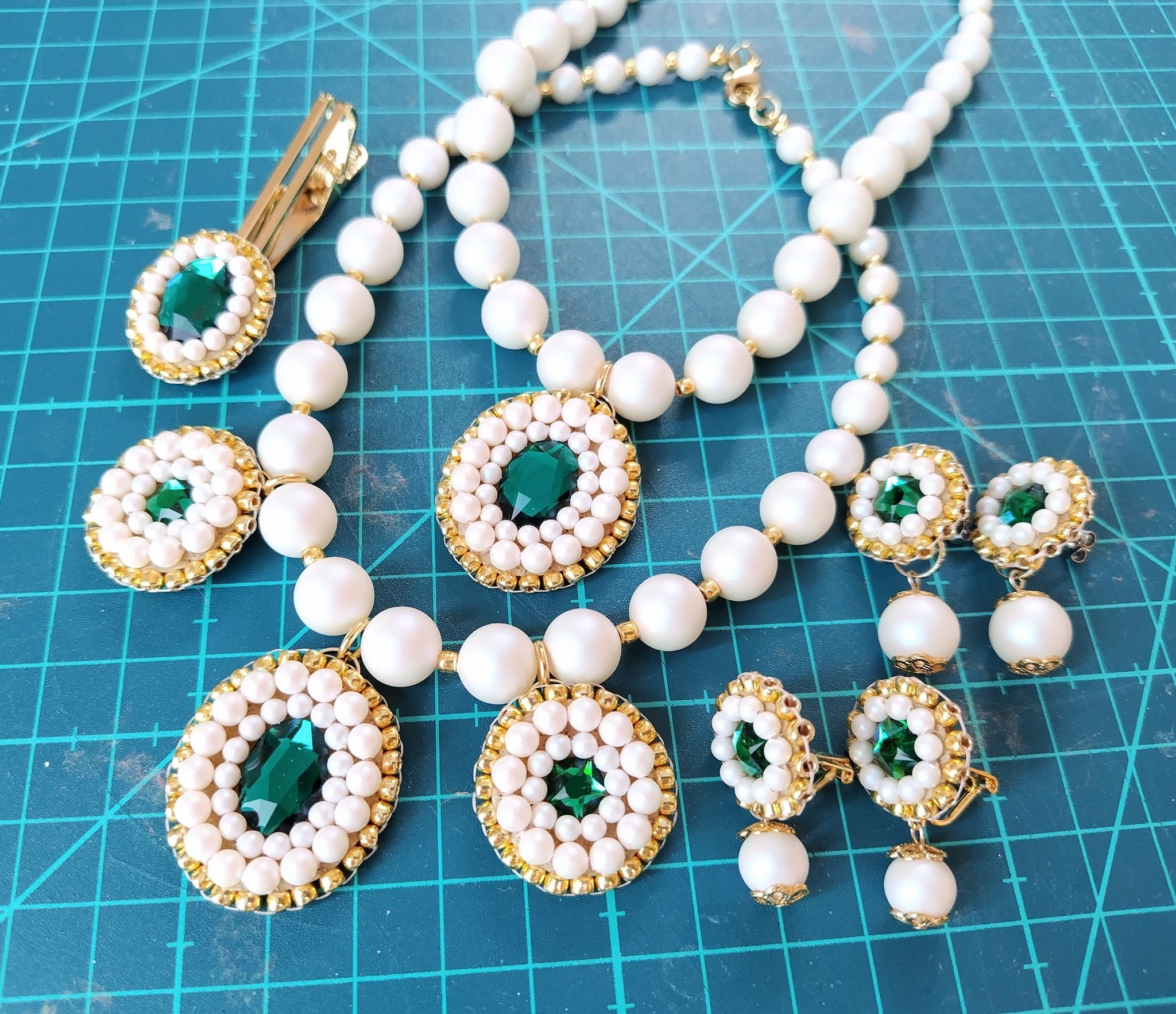 noteを更新しました。アクセサリーづくりって楽しかったんだな。