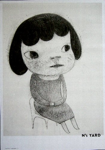 奈良美智さんの作品は心に響く何かが、、、。