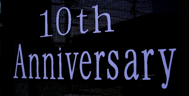 １０th  Anniversary  クーポン発行いたしました。