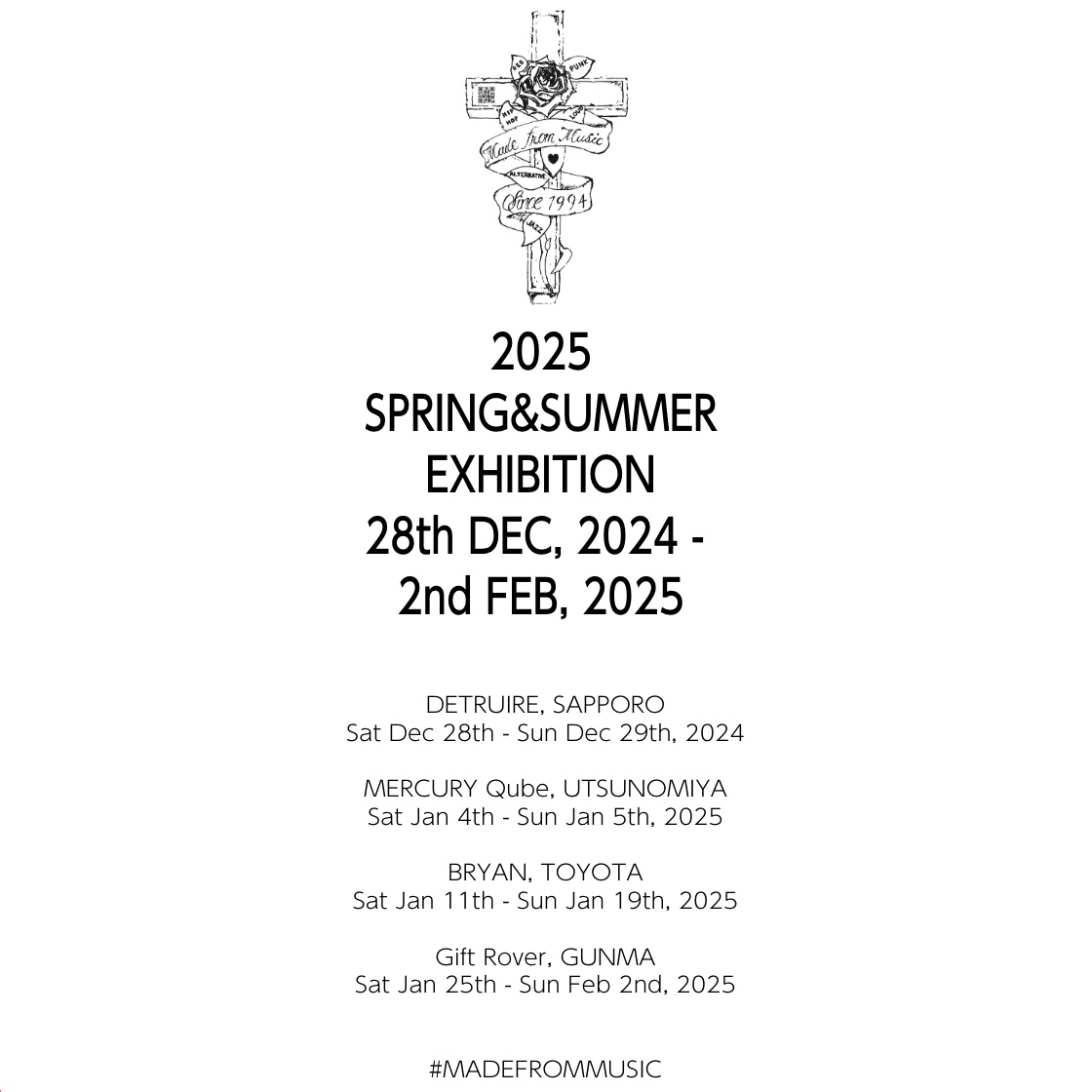 GODSIZE 2025 SPRING&SUMMER 受注会