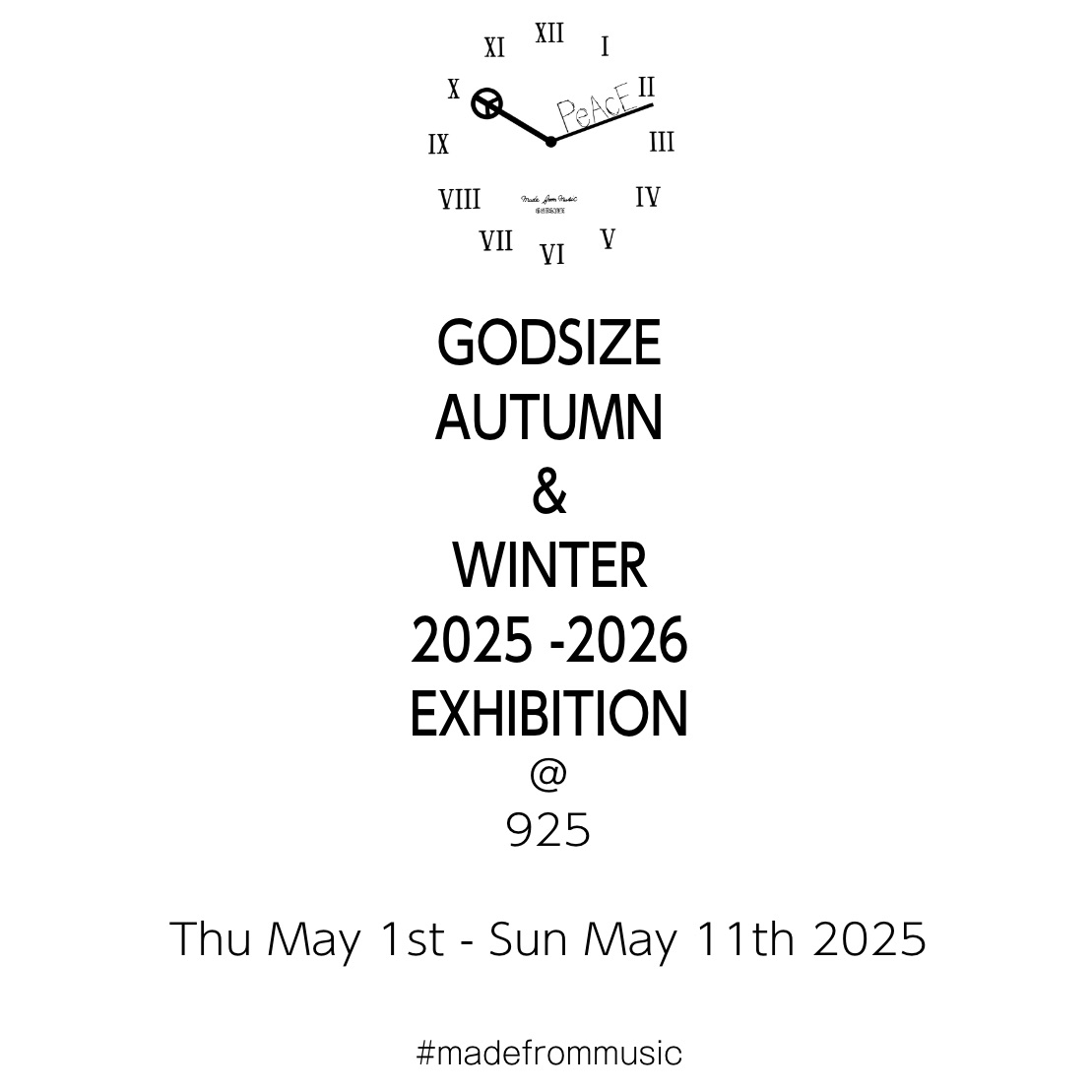 GODSIZE AUTUMUN & WINTER 2025 - 2026 受注会