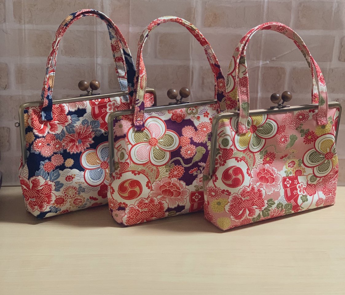 御朱印帳バッグ3種類完成