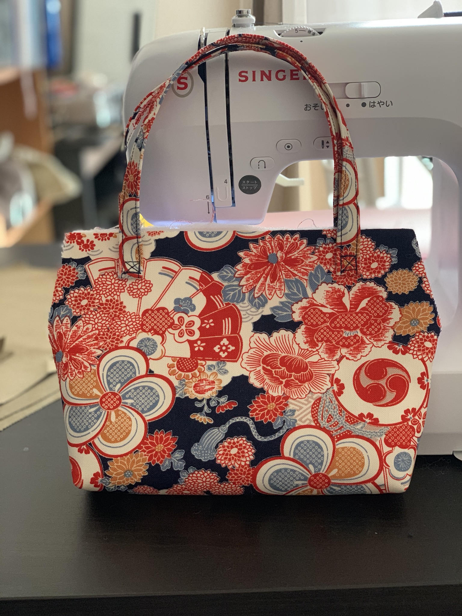 和柄の御朱印帳制作過程