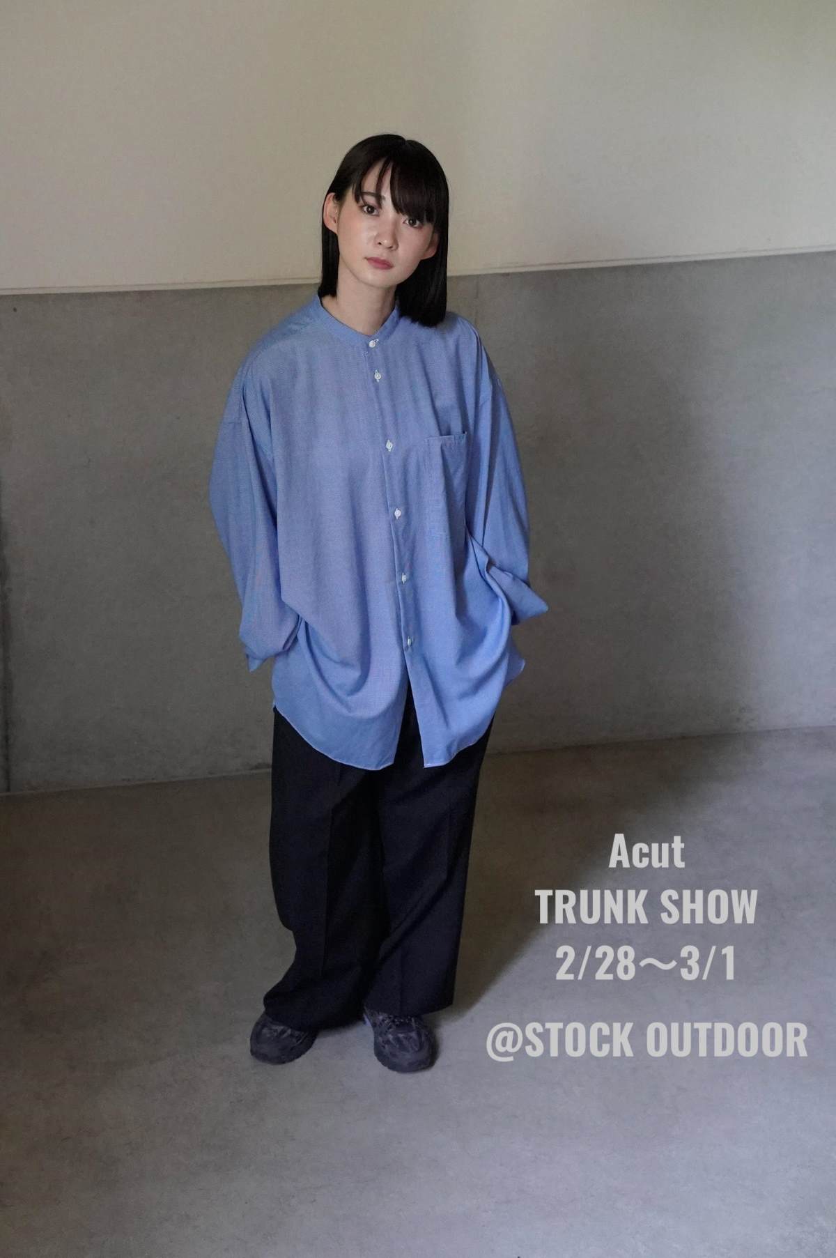 2/28~3/1 Acut Trunk Show WAKAYAMA TANABE 開催のお知らせ