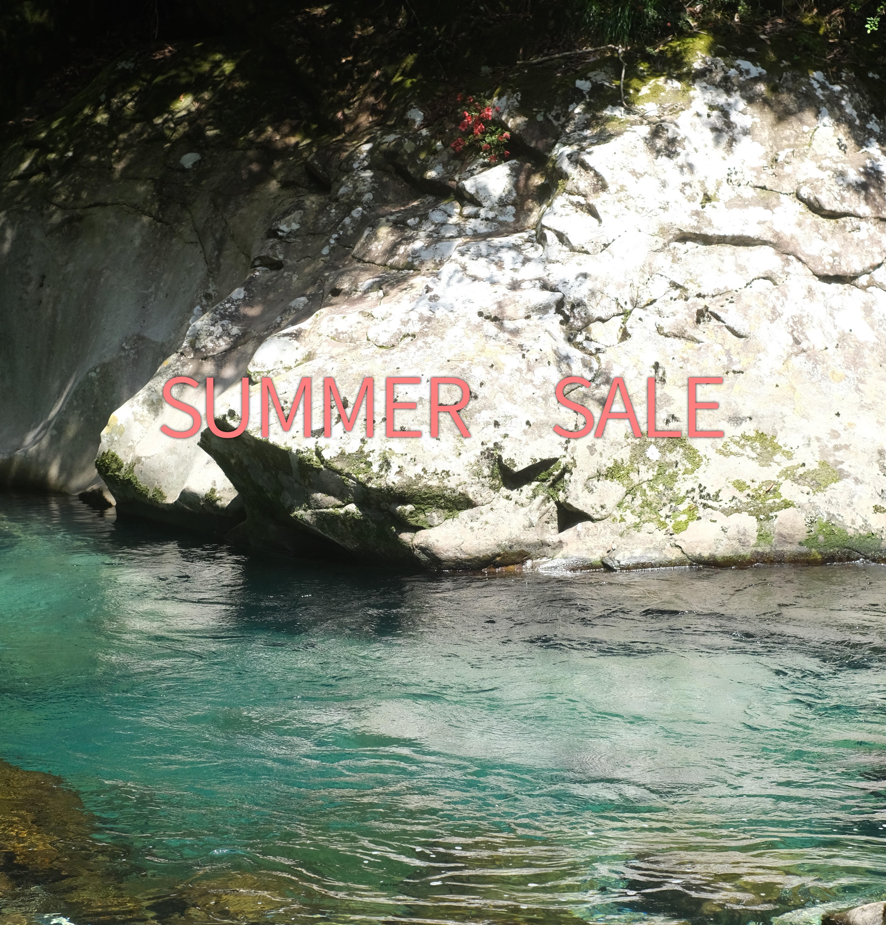 ８/13～SUMMER SALEが始まります。