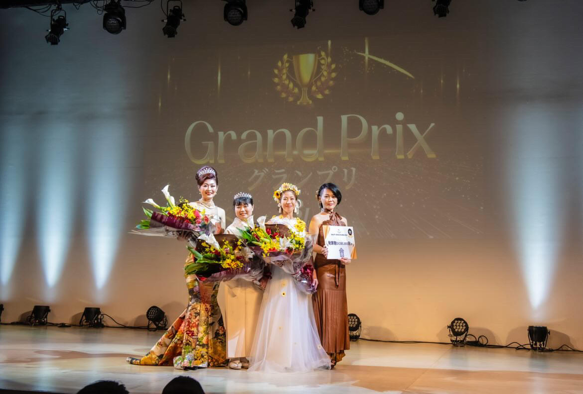 Beauty Japan2024岐阜大会で当店のティアラをご着用いただきました