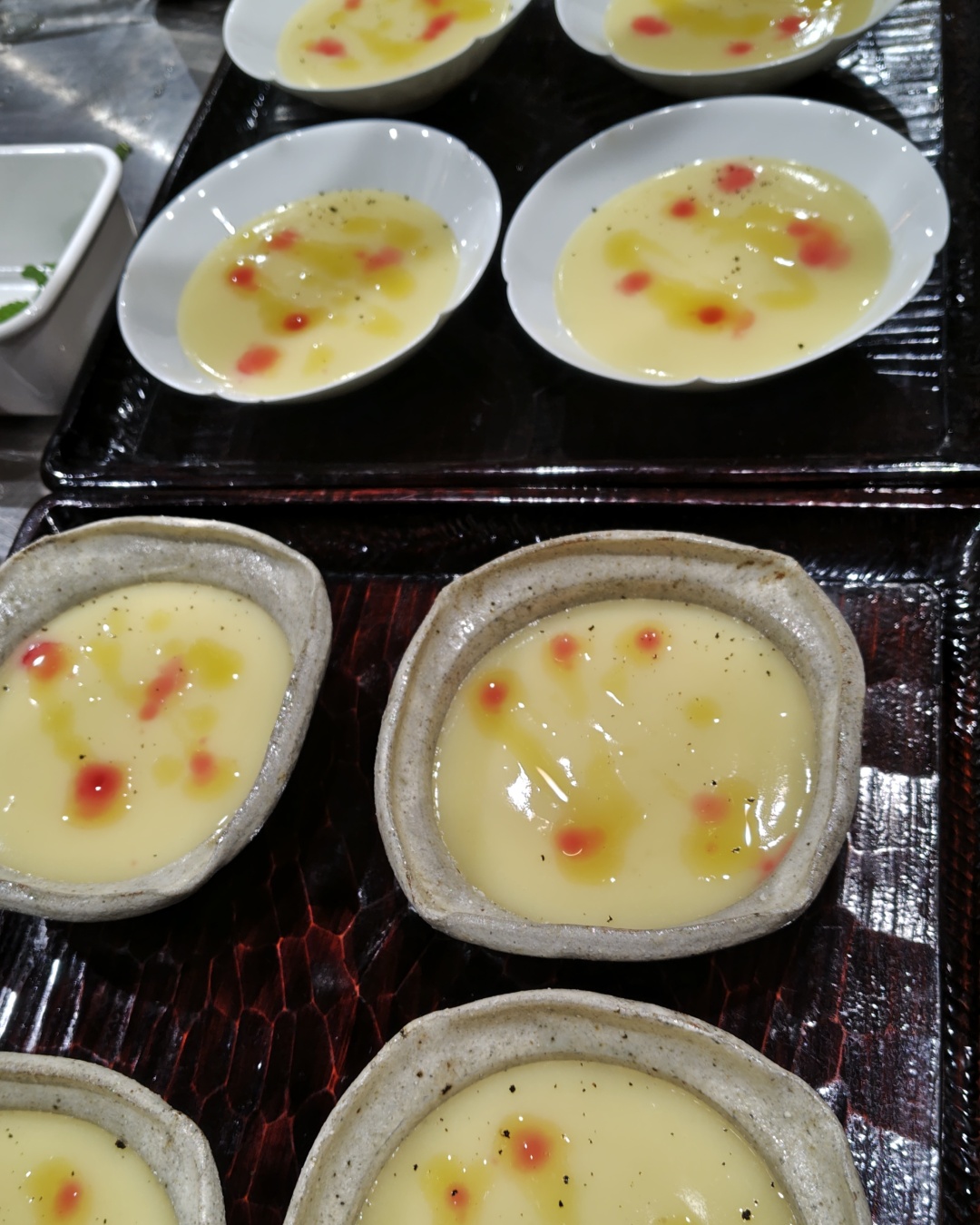 烏梅コース料理　スープ