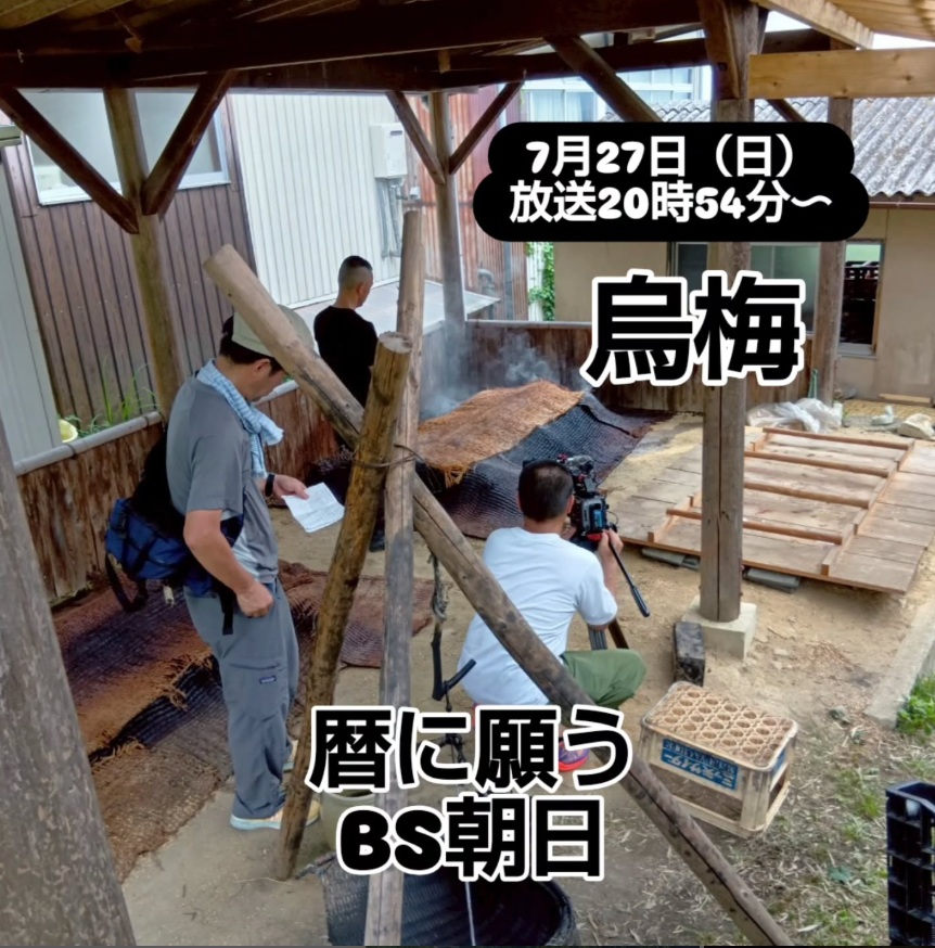 BS朝日『暦に願う』烏梅について放送されます。