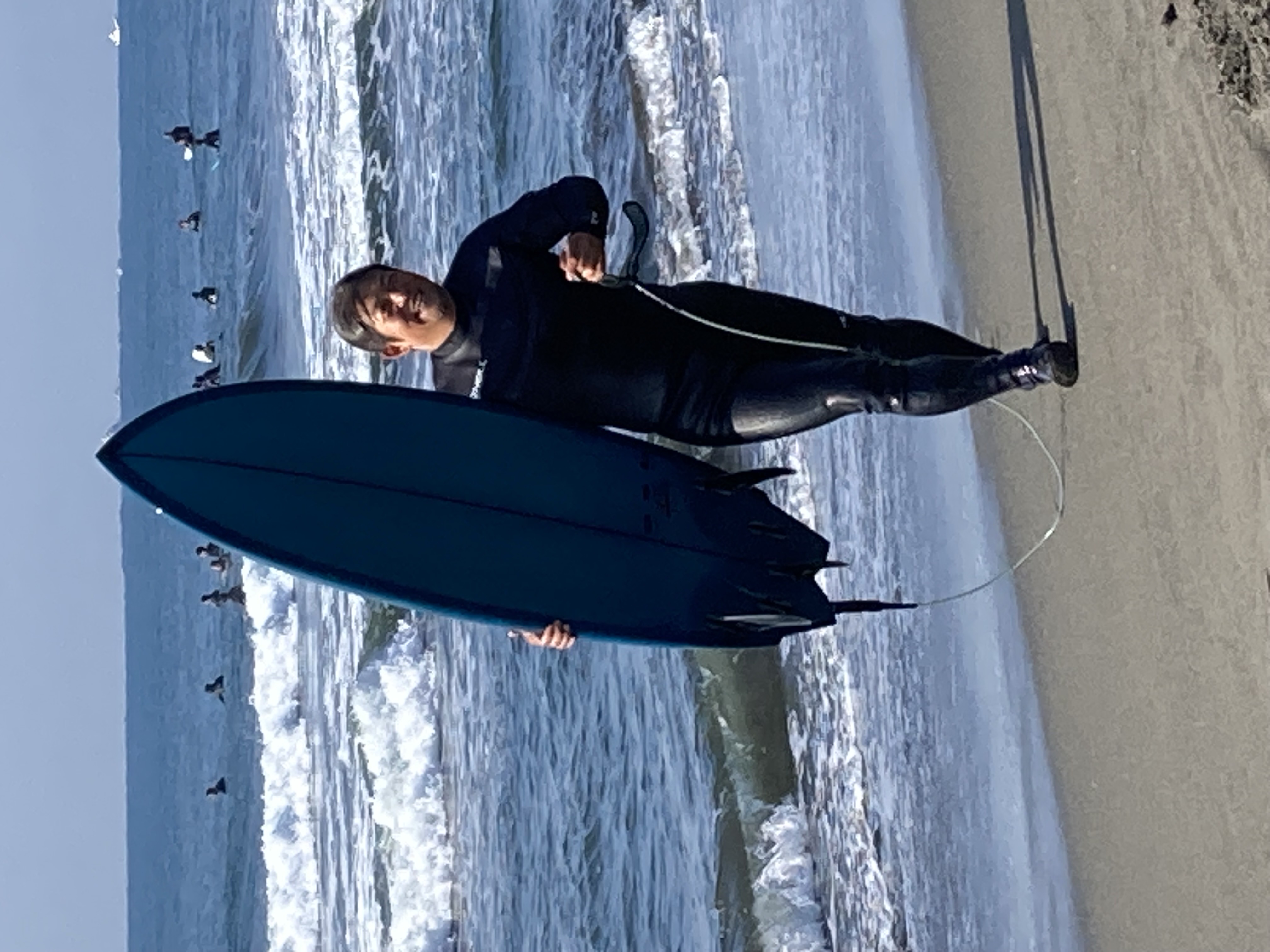 シニア２名様のサーフィンスクールを実施