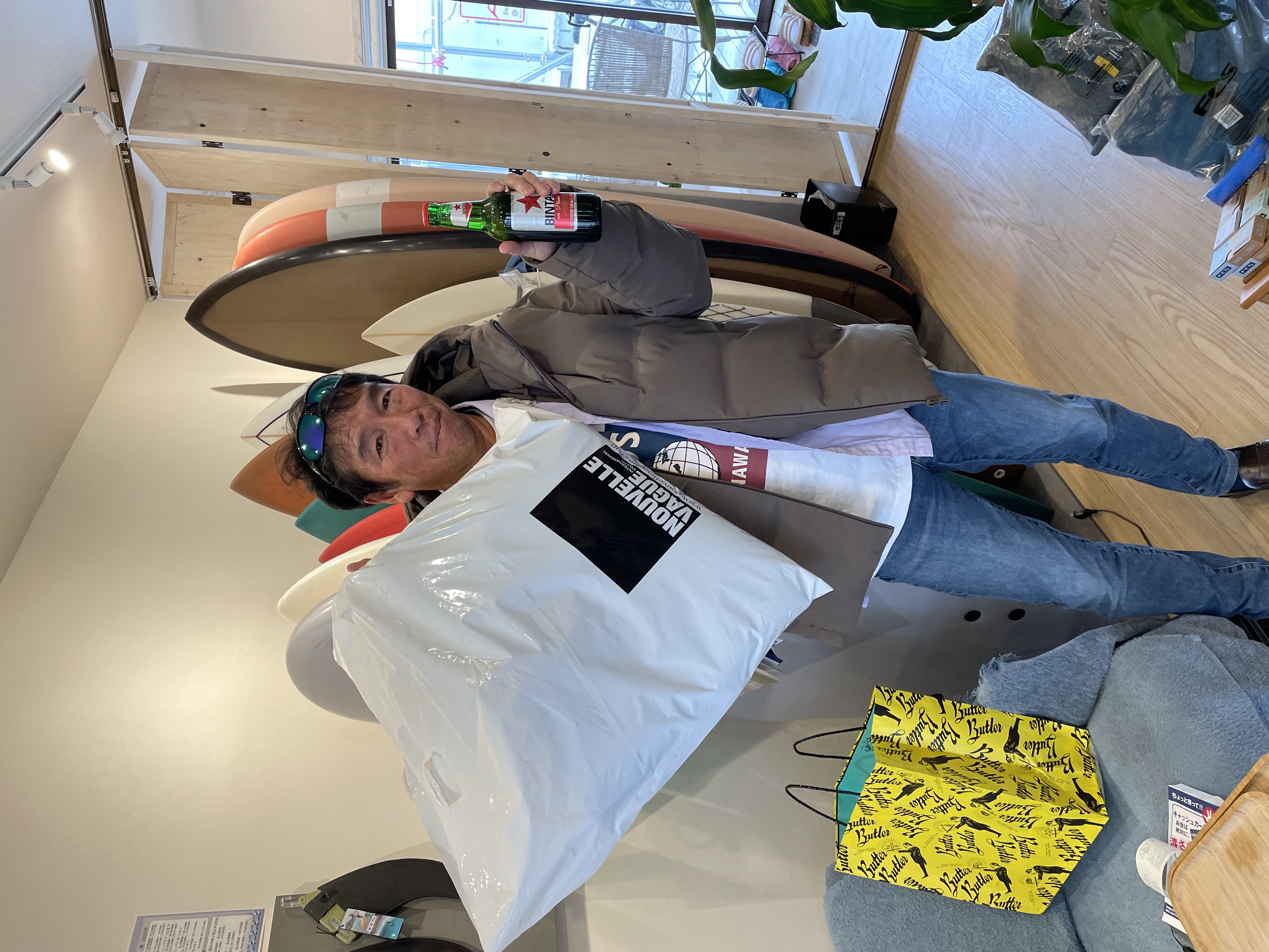 辻堂ローカルブランドのROAMERでBB用セミドライウエットスーツです