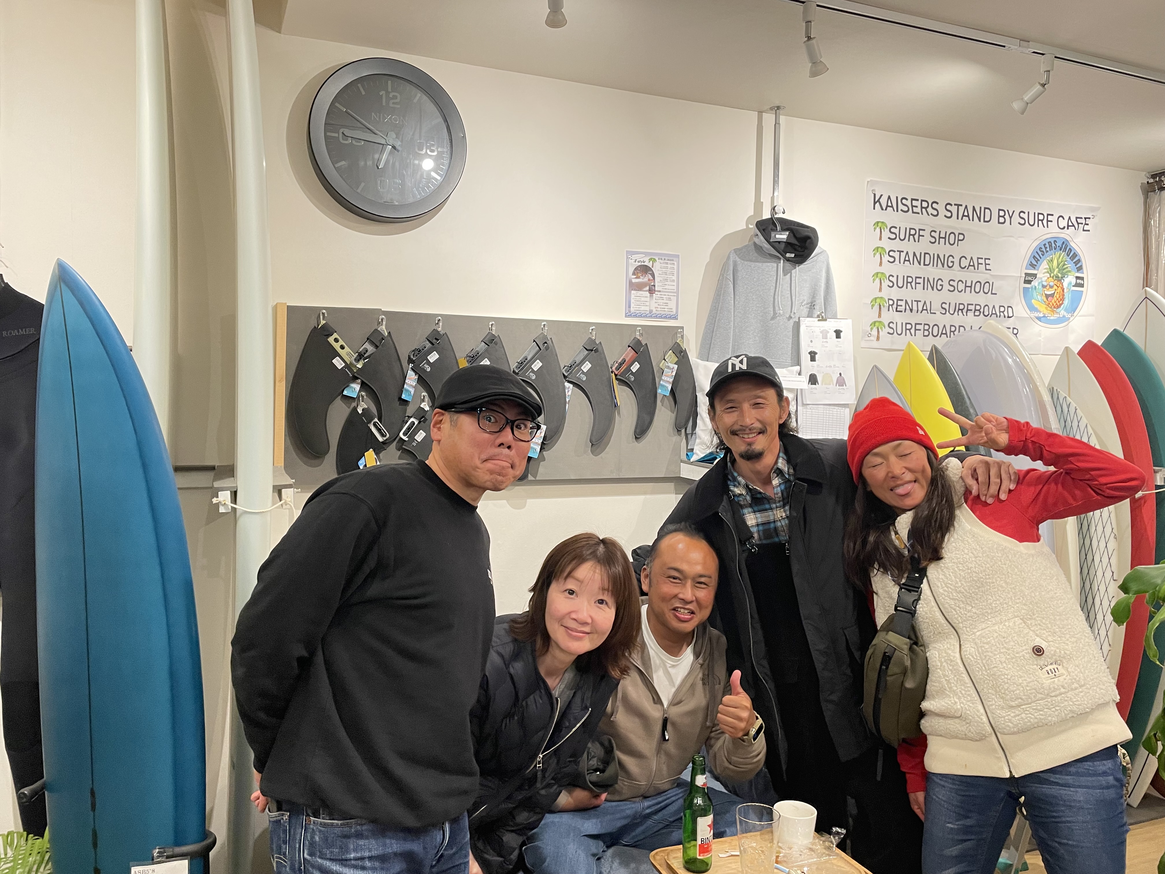 連休は仲間達とl