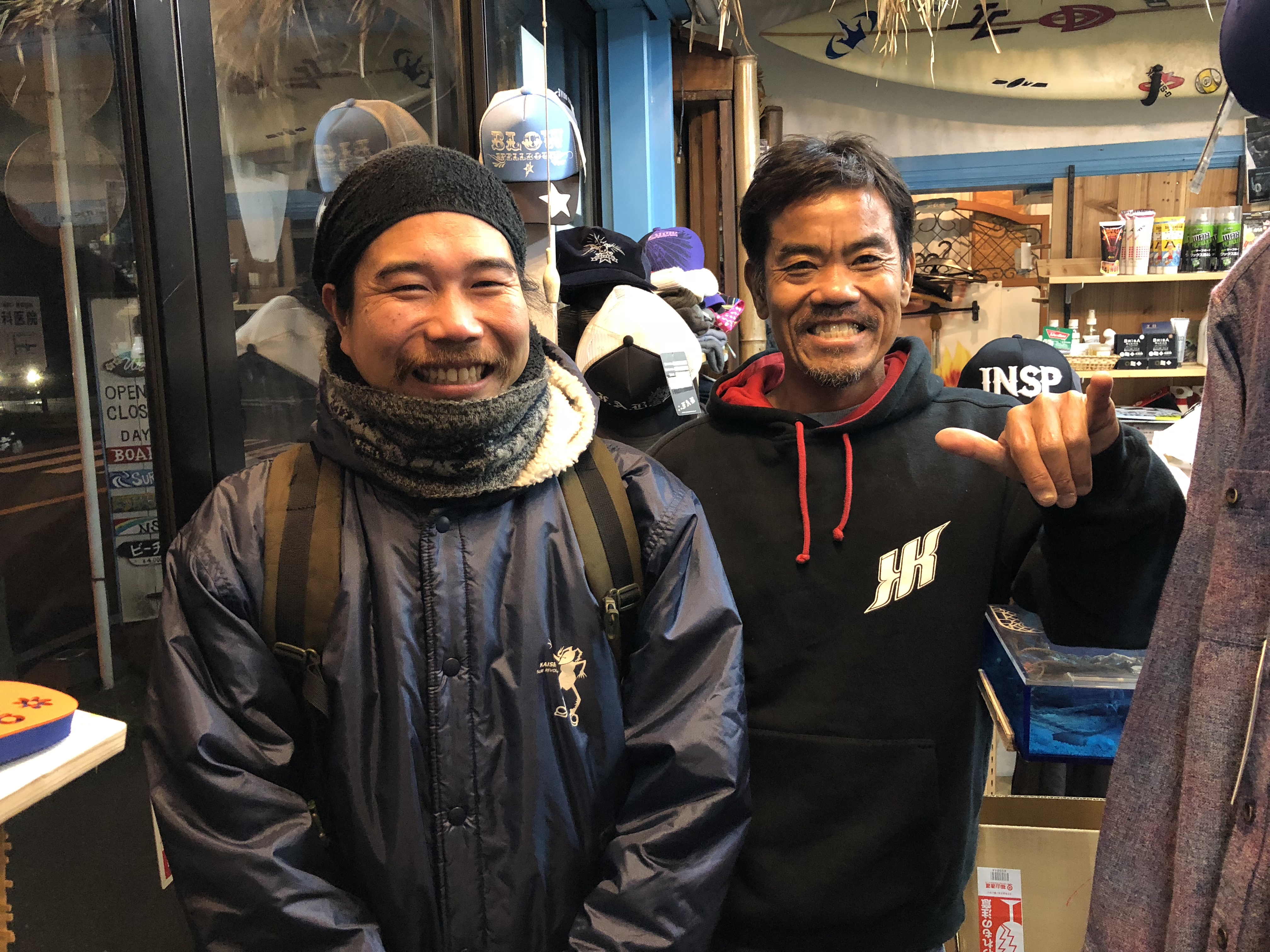 昔からの仲間です