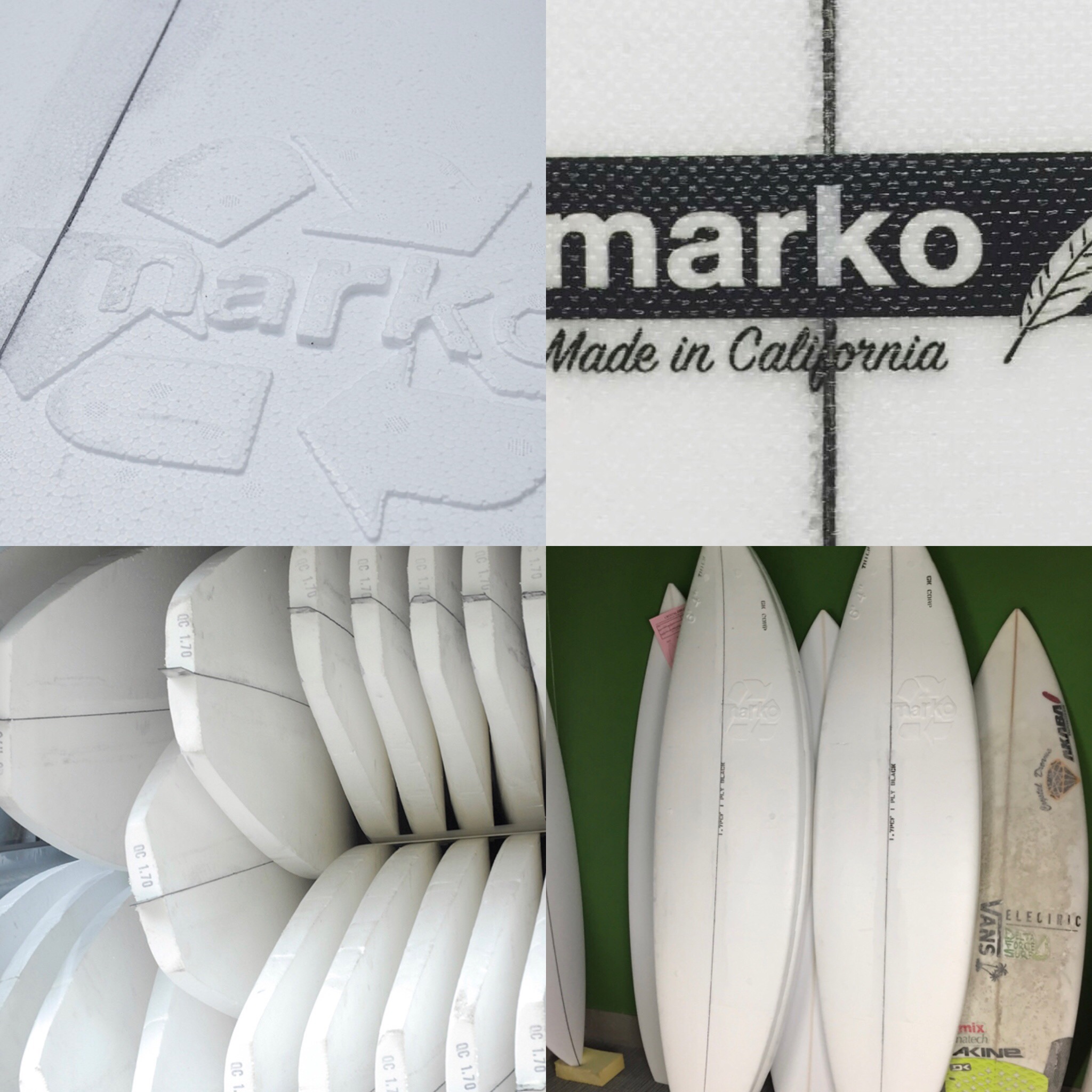 Marko foam blanks