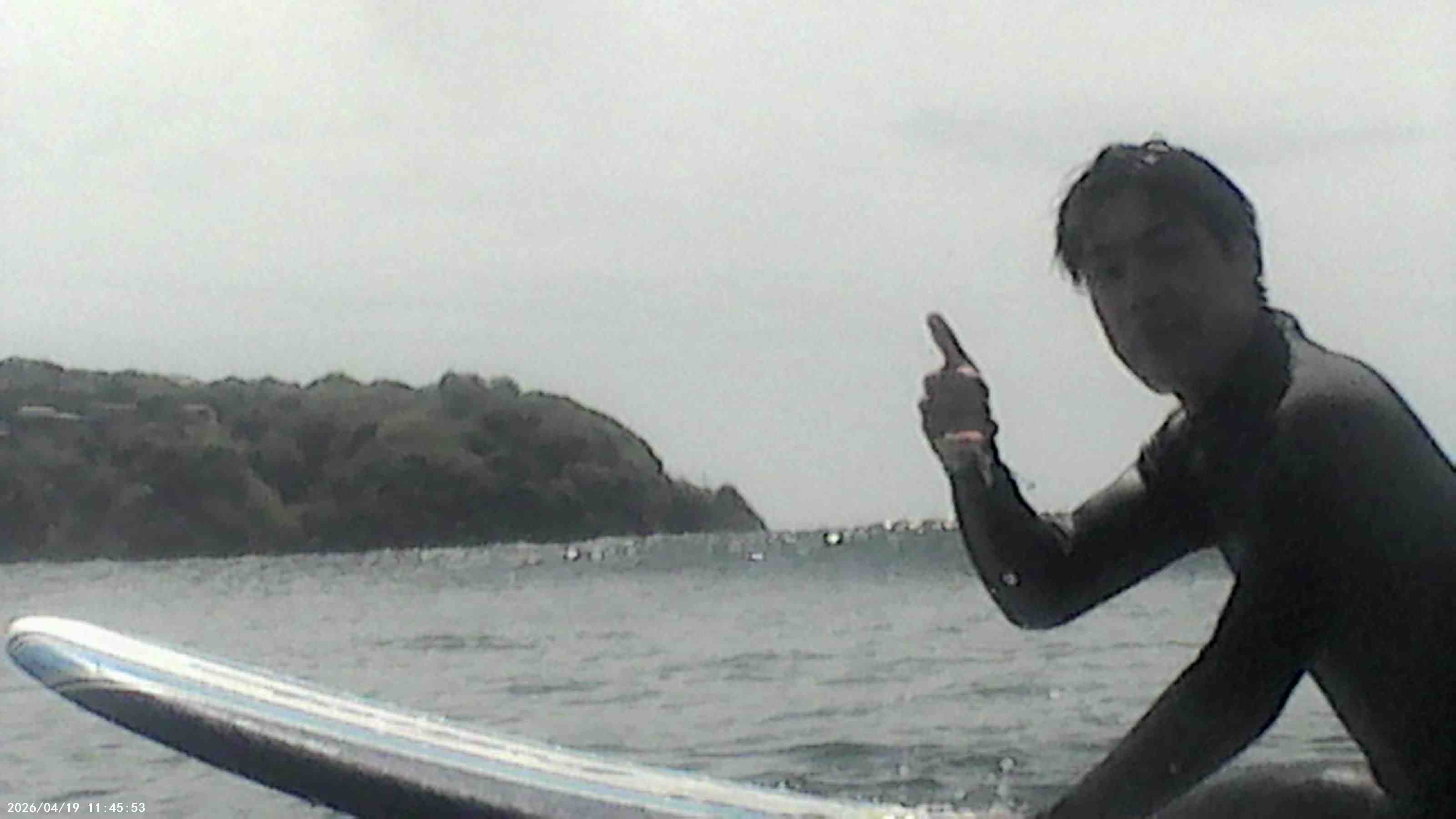 人生初のサーフボードの上に立つの目標も達成