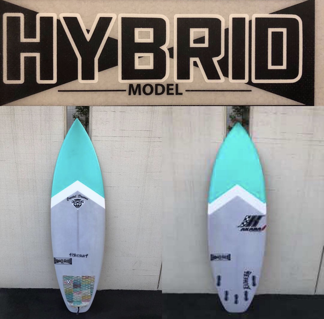 CrystalDreamsSurfboard USED入荷