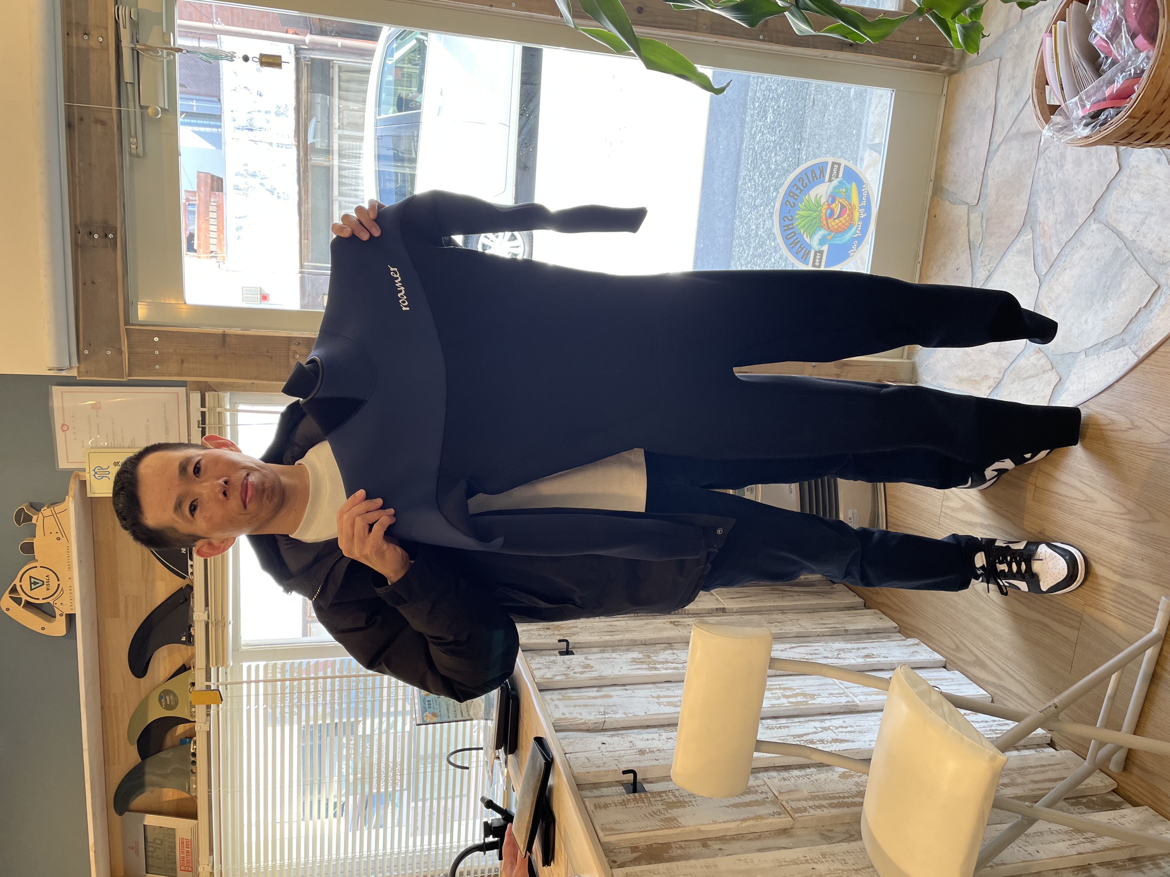 ROAMERウエットスーツの春夏