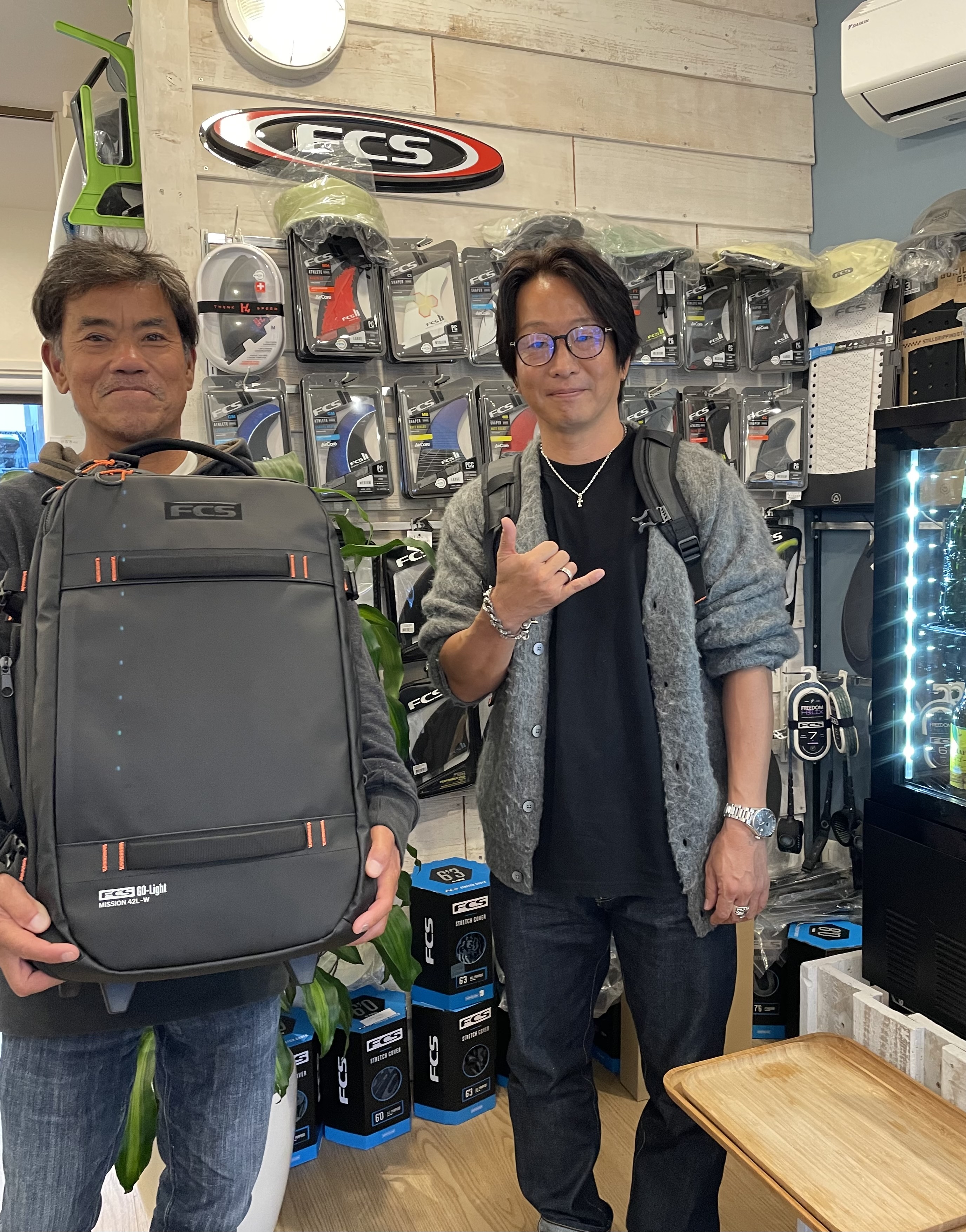 FCS Japanから来てくれた営業の岩崎くんと来期の打ち合わせ