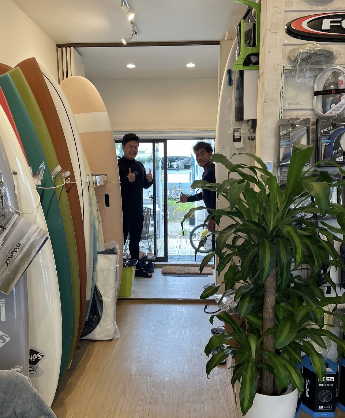 2週間ぶりの2度目のご予約のサーフィンスクールです