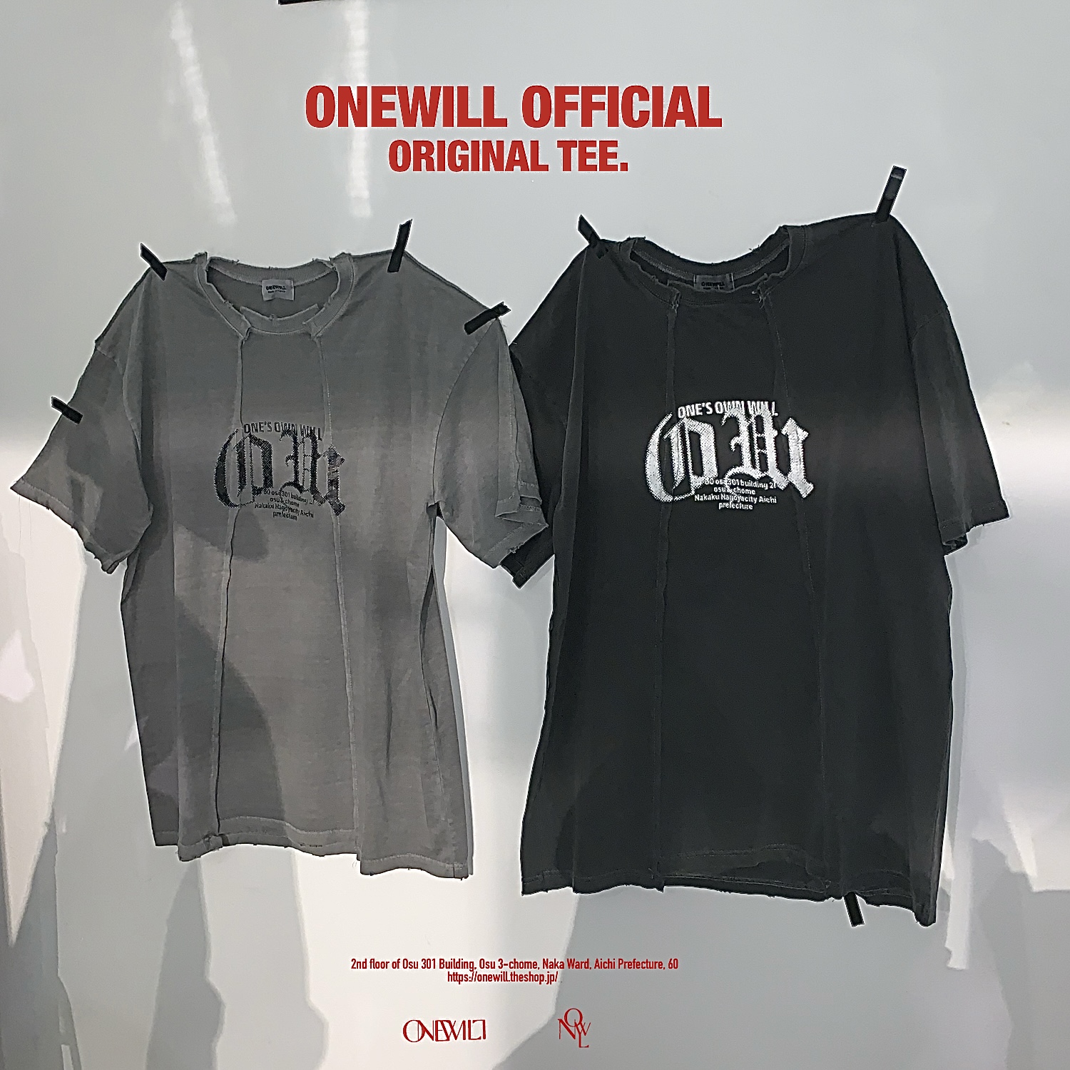 🖤ONEWILL original tee登場🖤