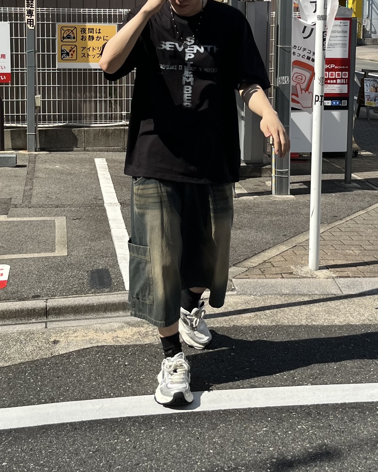トレンドに欠かせないデニムハーフパンツ✴︎