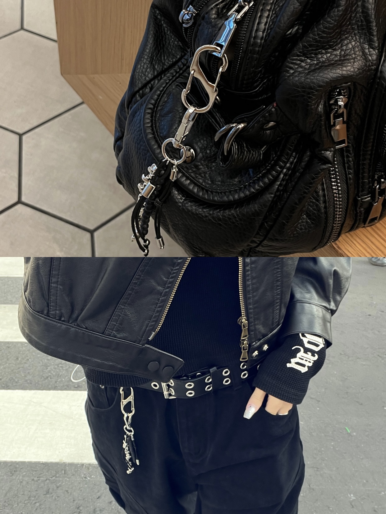 スタイリングにエッジを加えるキーチャーム✮⋆˙