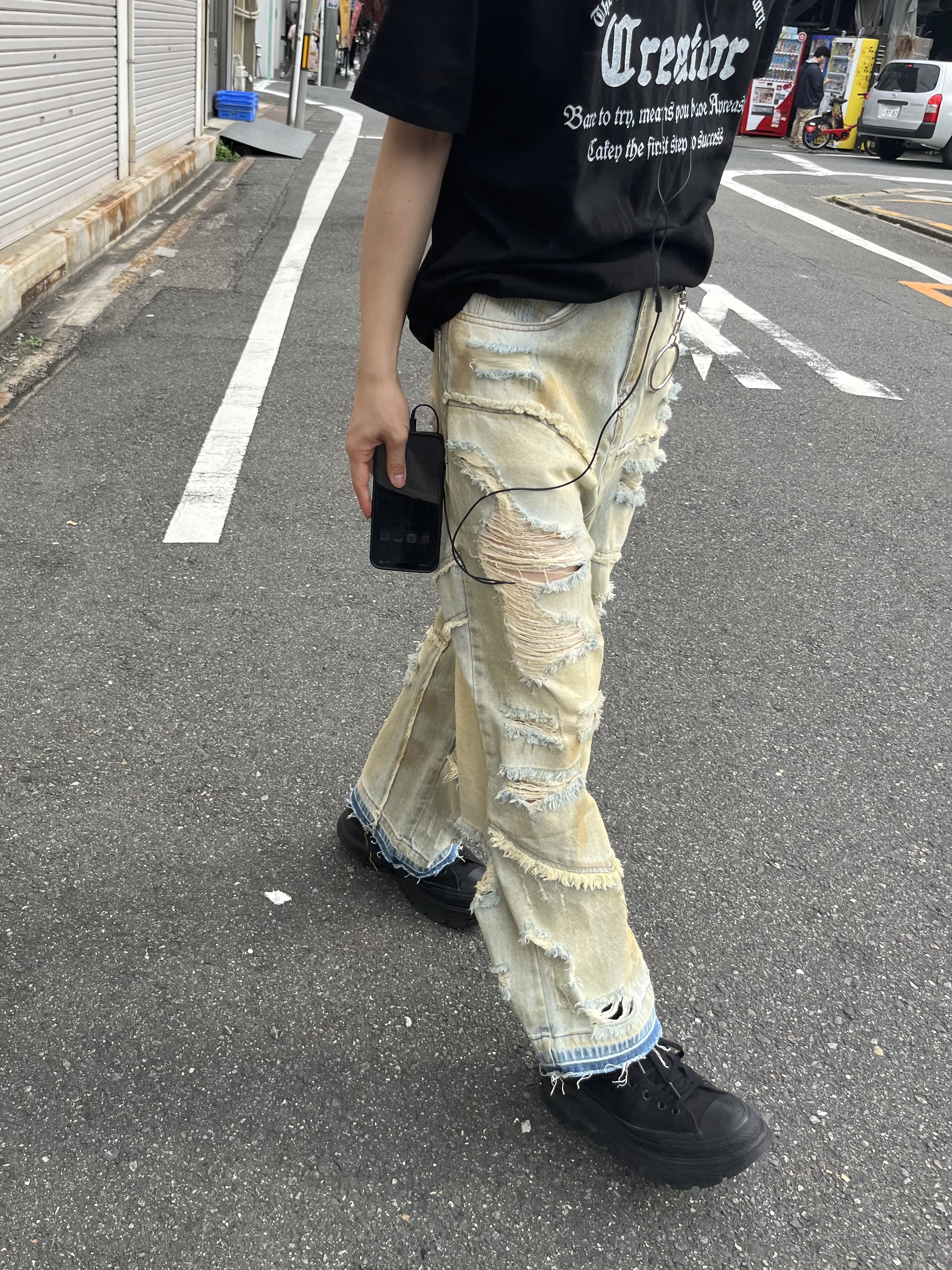 ダメージ加工でトレンドスタイルへ✴︎