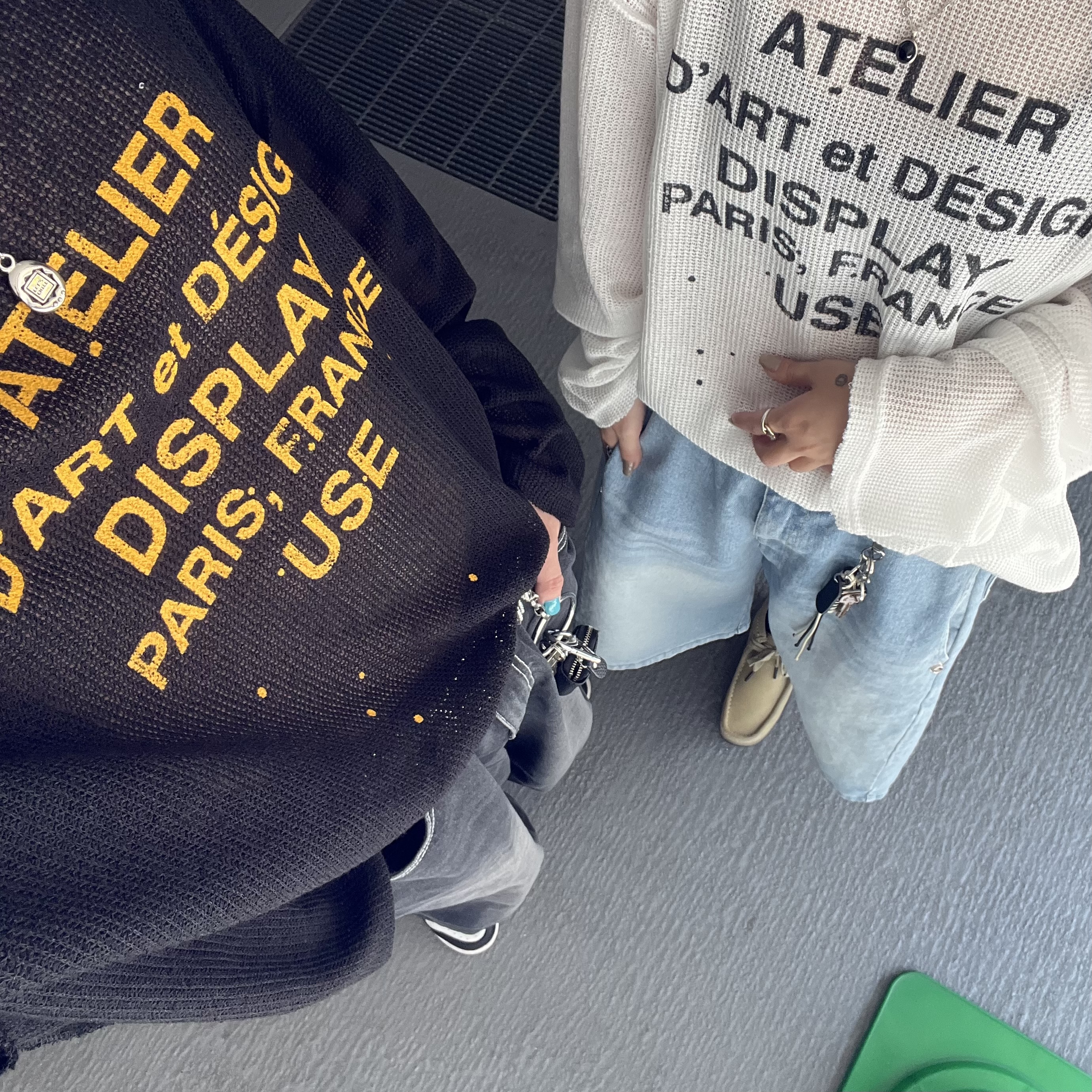 透け感のあるシースルートップス✨