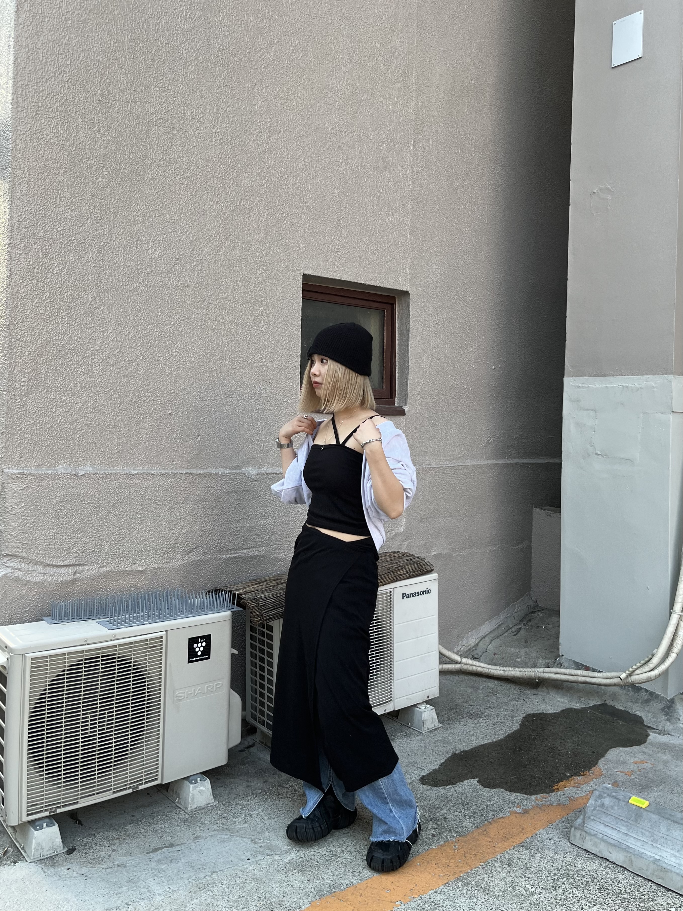 トレンドのラップスカートSet item🖤