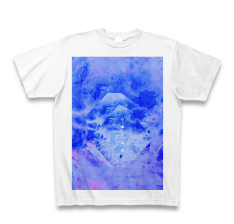 ★ 二人のアーティストのパフォーマンスアートから生まれた cosmos Tシャツ ★
