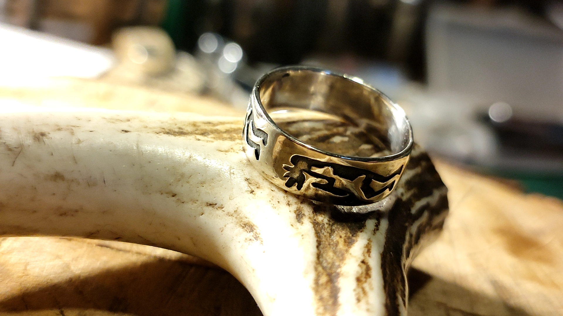 HOPI・Original・Overlay silver ring