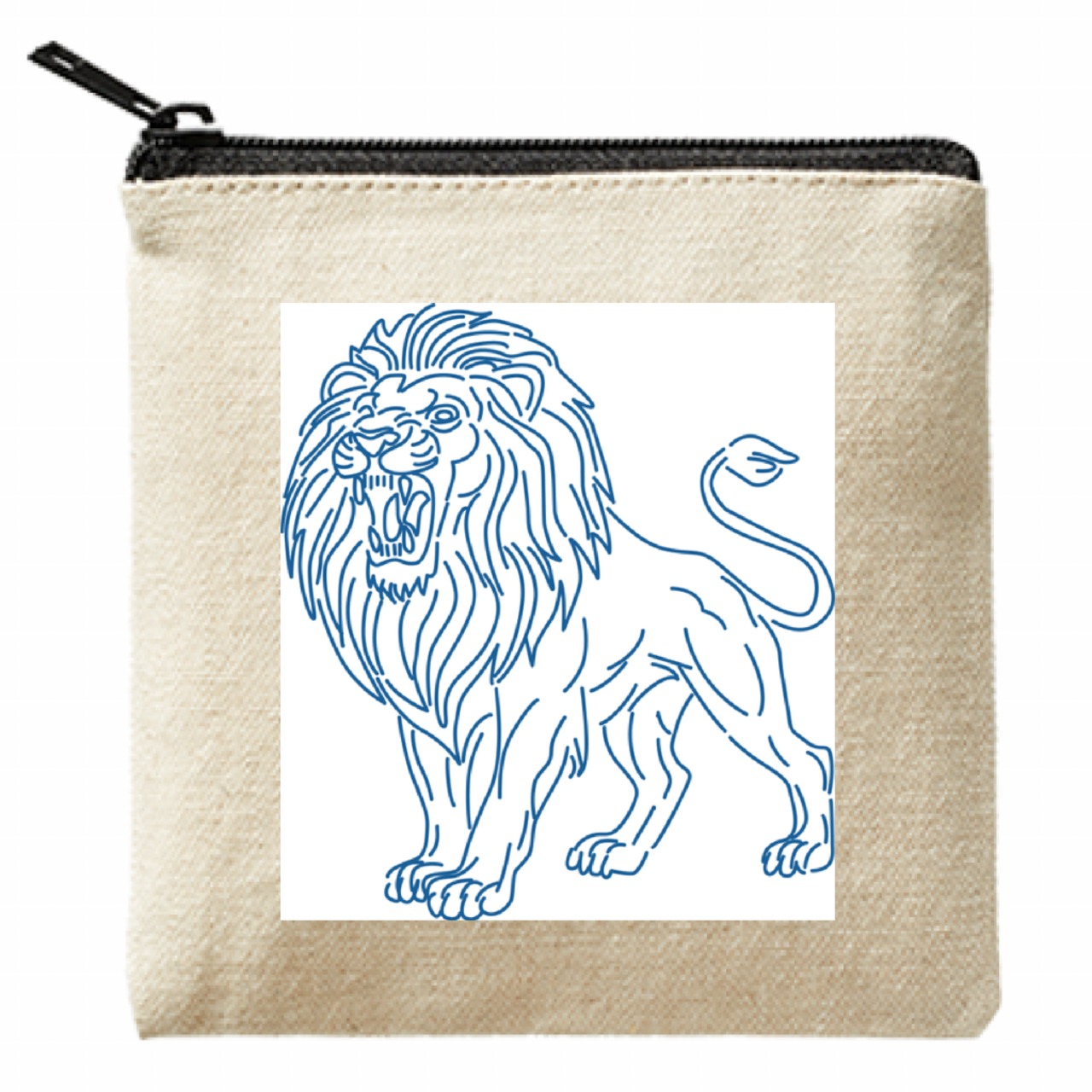 咆哮するライオンがクール！ネオン風マルチポーチ新登場