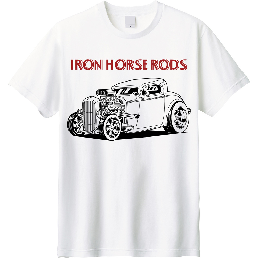 新登場！車好きの心を揺さぶる「Iron Horse Rods ロゴTシャツ」の魅力とは？