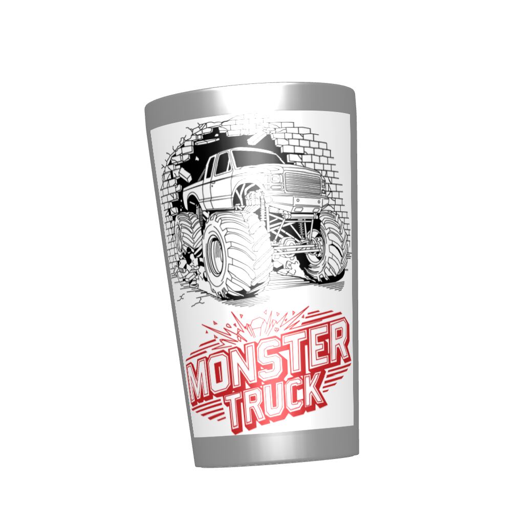 迫力満点！モンスタートラックステンレスタンブラーが登場！🔥