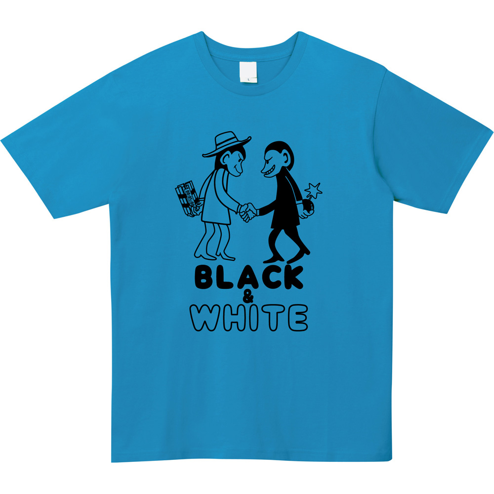 🤝裏切り?風刺?「Black&White」Tシャツの爆弾に隠された世の中の真実。