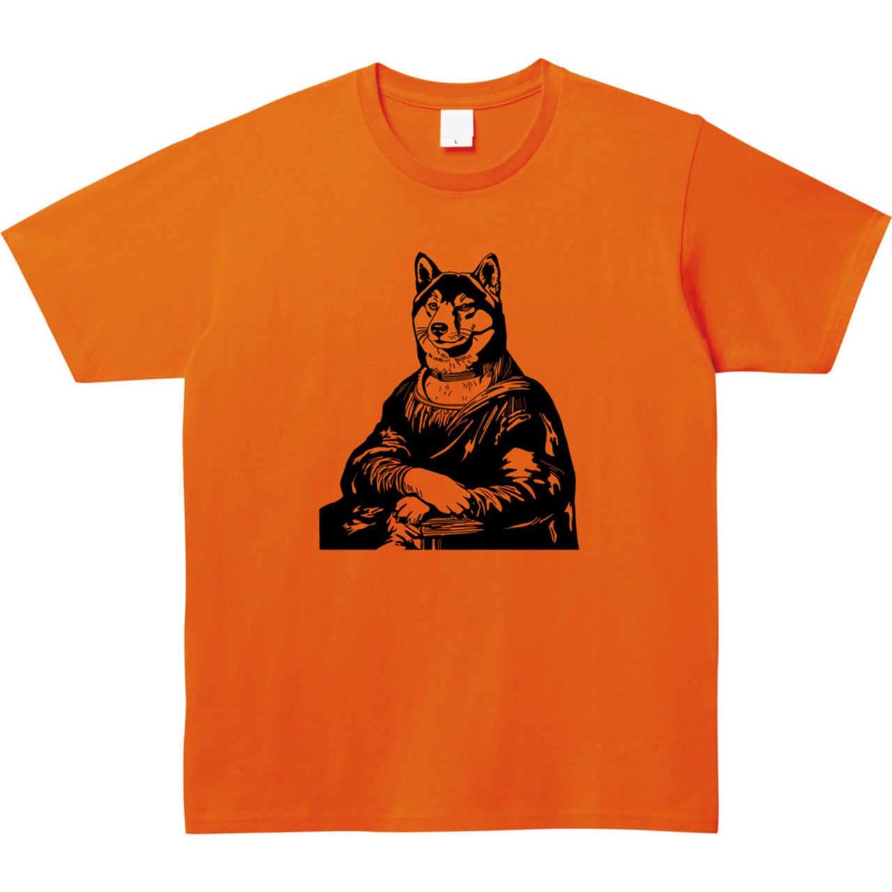 柴犬がモナリザに⁉️爆笑&可愛いパロディTシャツ🐕🎨