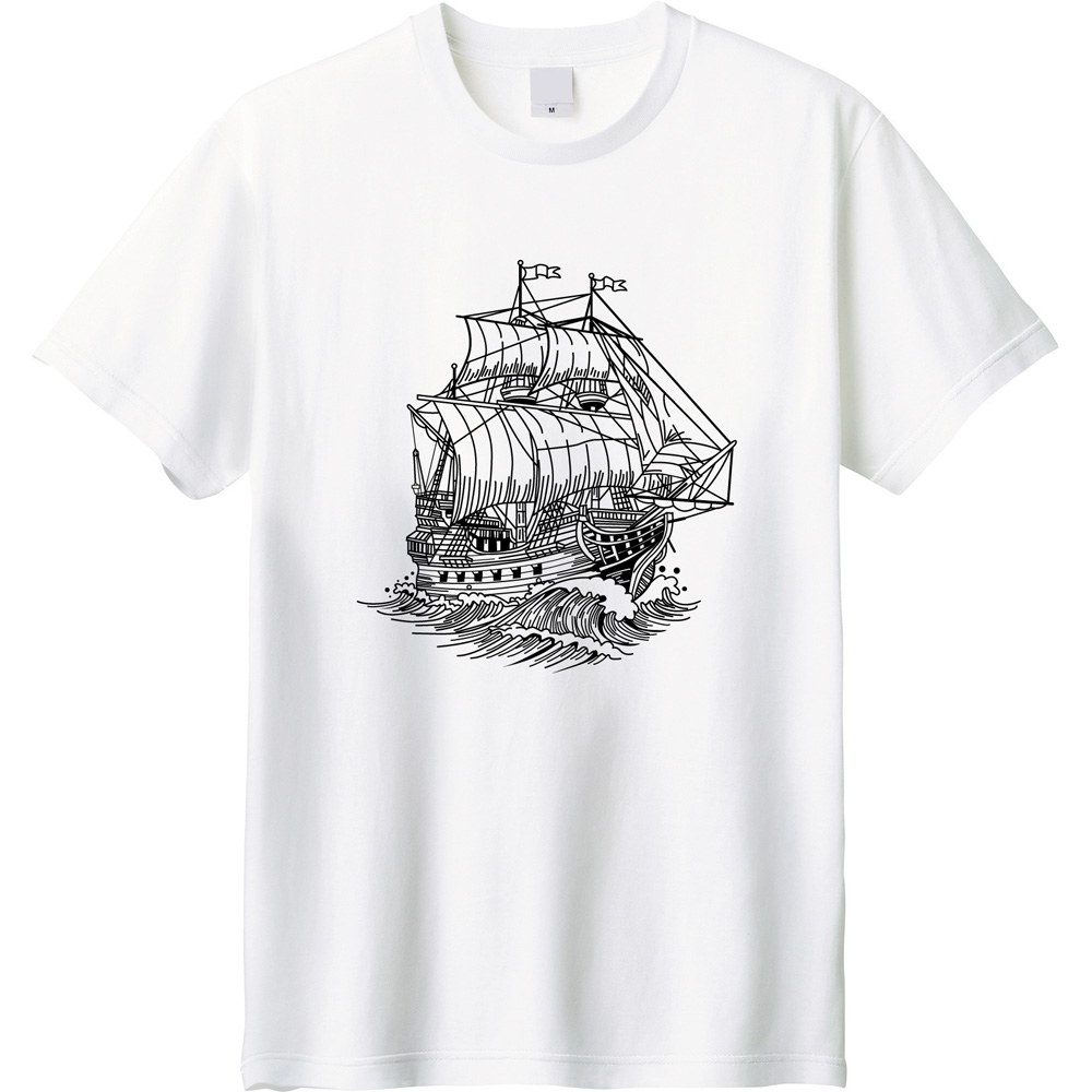 ⚓️ 大海原を駆けるロマンを胸に!帆船Tシャツで夏のスタイルを格上げしよう ⛵️