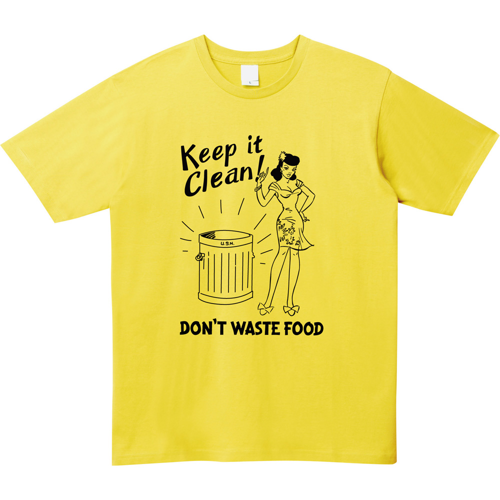 戦時中の”モッタイナイ”精神!ピンナップガールTシャツで食料と視線をGETせよ
