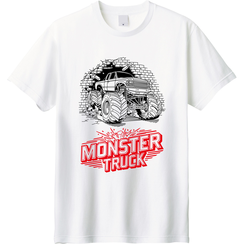 ド迫力！モンスタートラックTシャツで日常に刺激を💥【車好き必見】