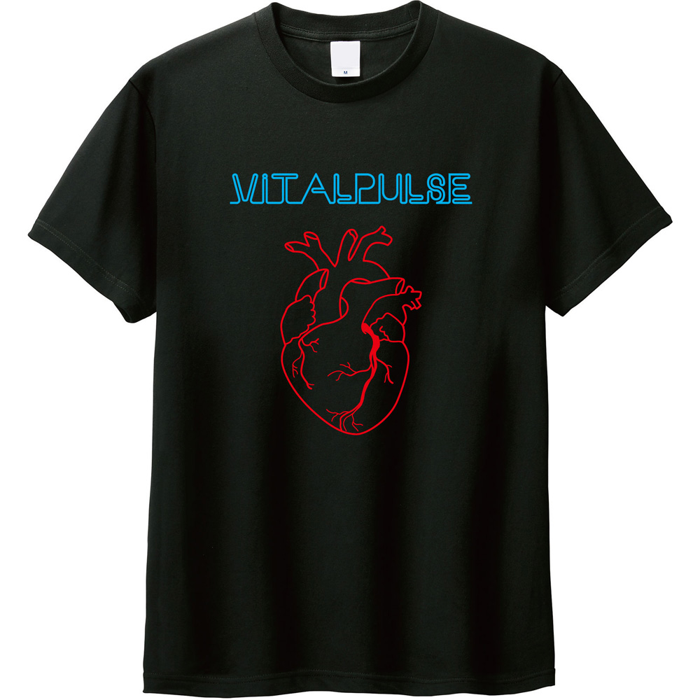 VitalPulseロゴTシャツ：ネオンカラーで個性を爆発させろ！
